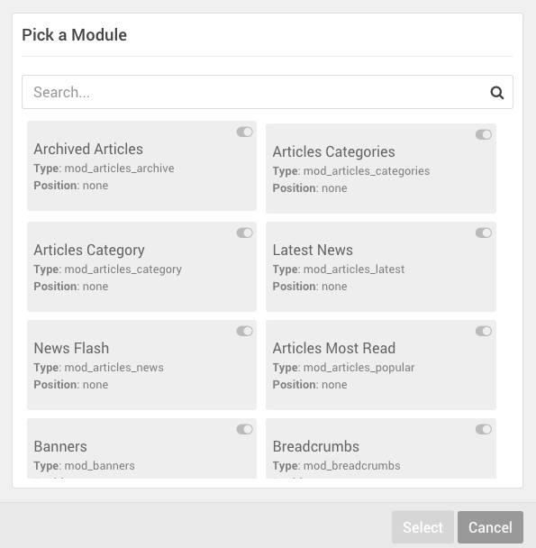Module Instance