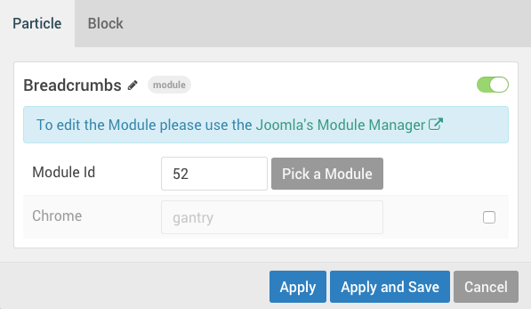 Module Instance
